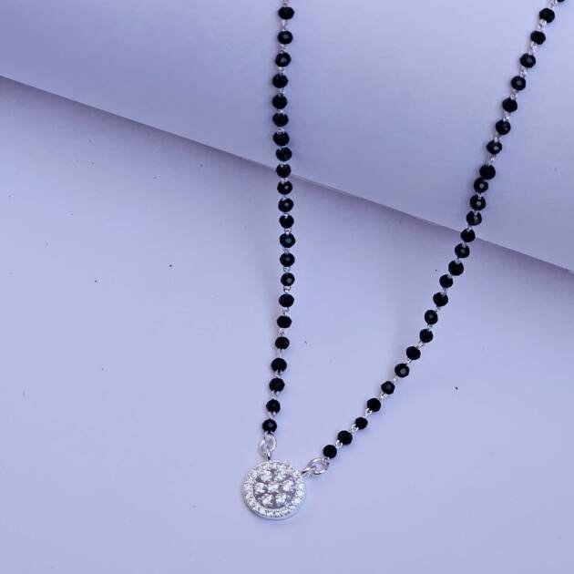 Rounded Flower Mangalsutra