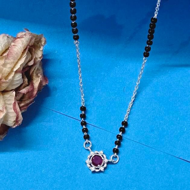 Ruby Bloom Mangalsutra